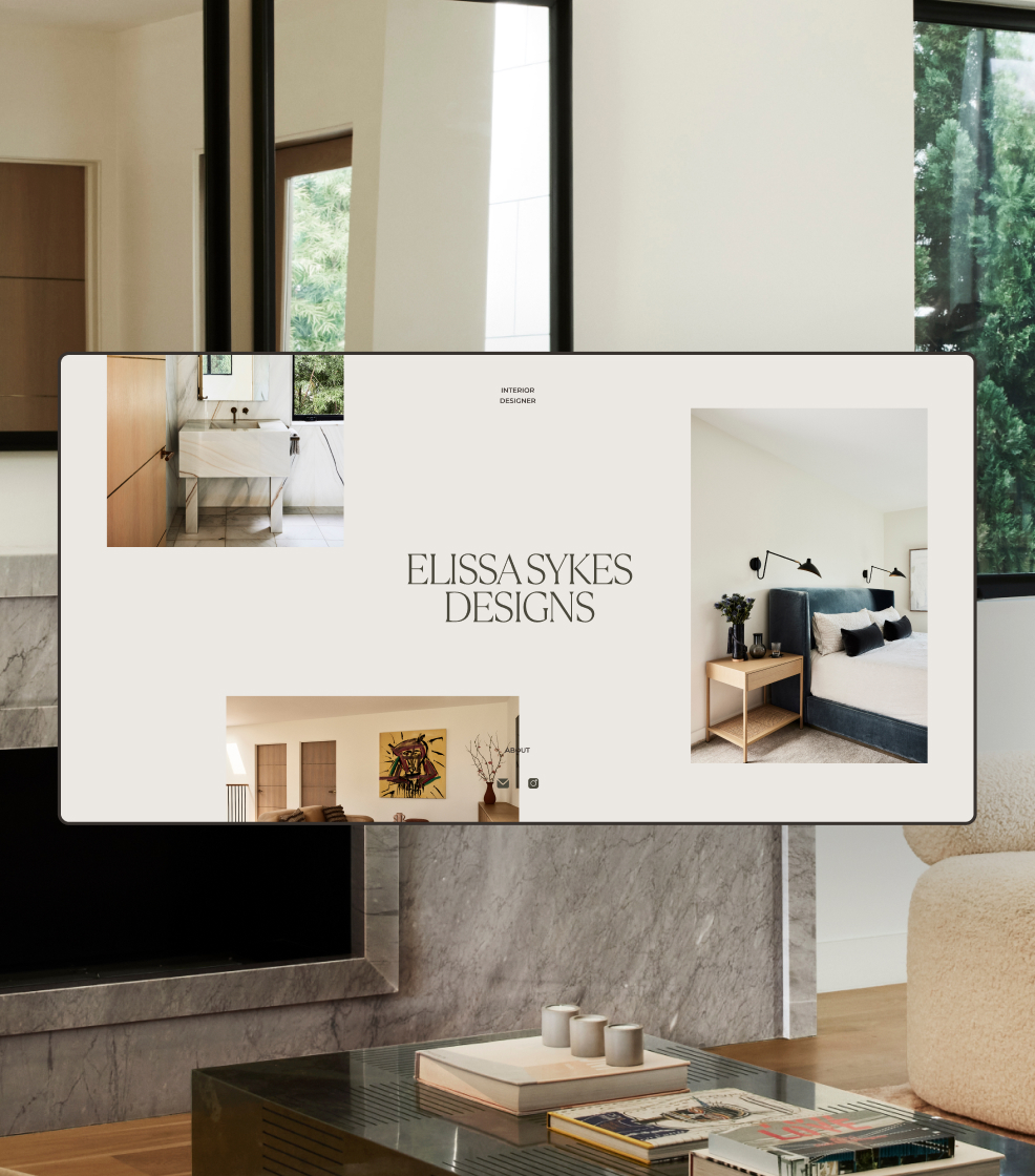 Interior Design Website Design