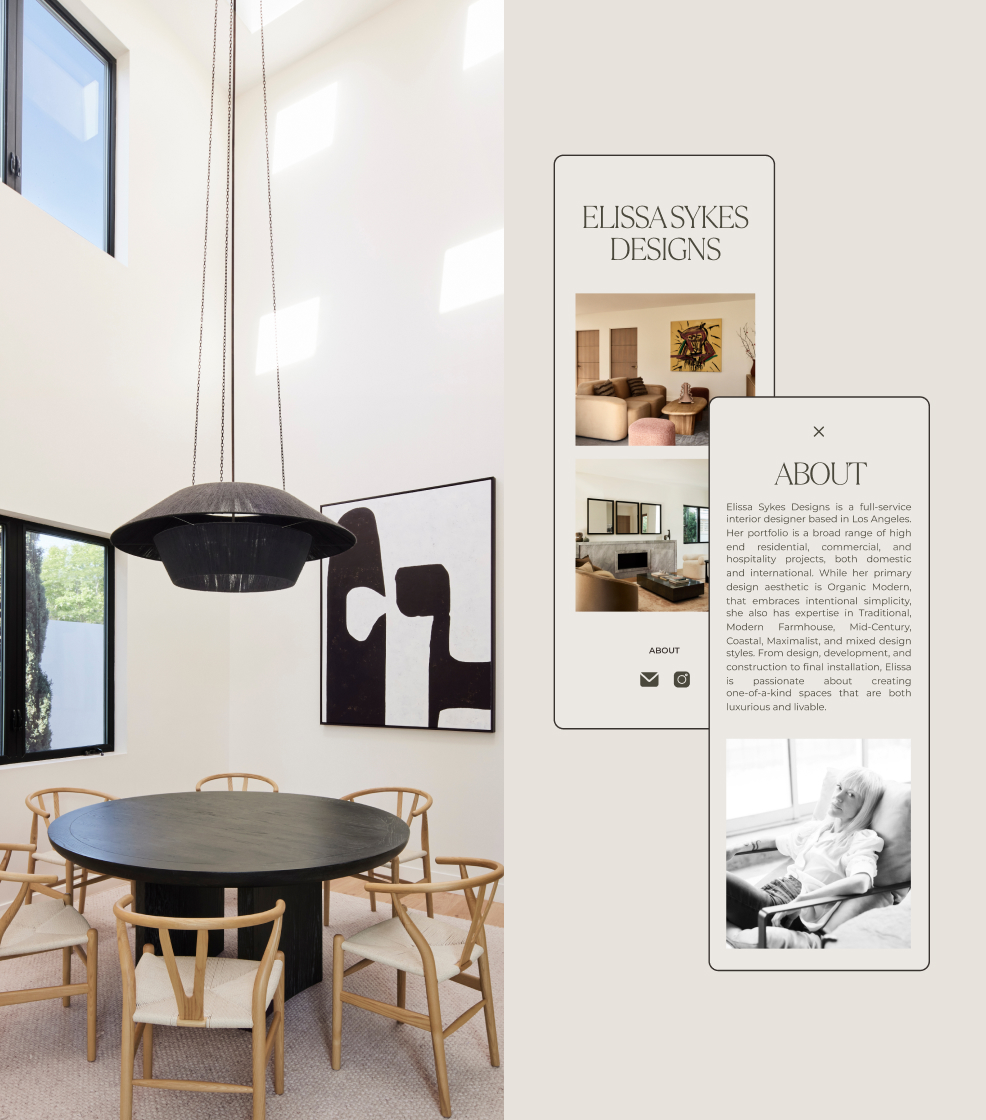 Web Design for Interior Design Company